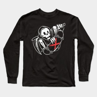 GRIM REAPER SKATER Long Sleeve T-Shirt